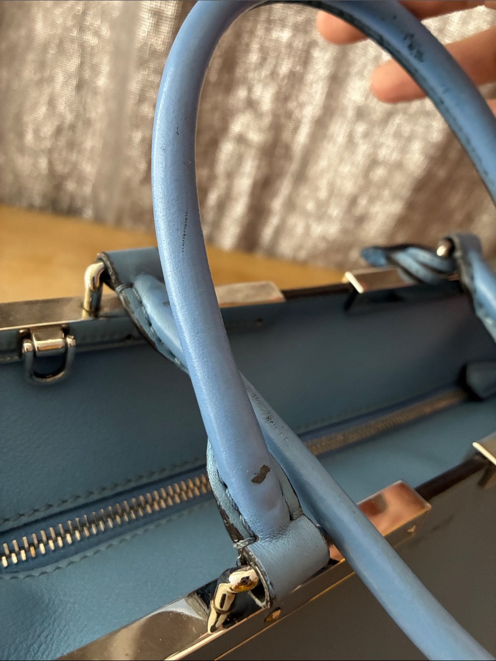 Fendi Monster Croc Crocodile Tail Trois Jours 3Jours Satchel Handbag! - Picture 5 of 16